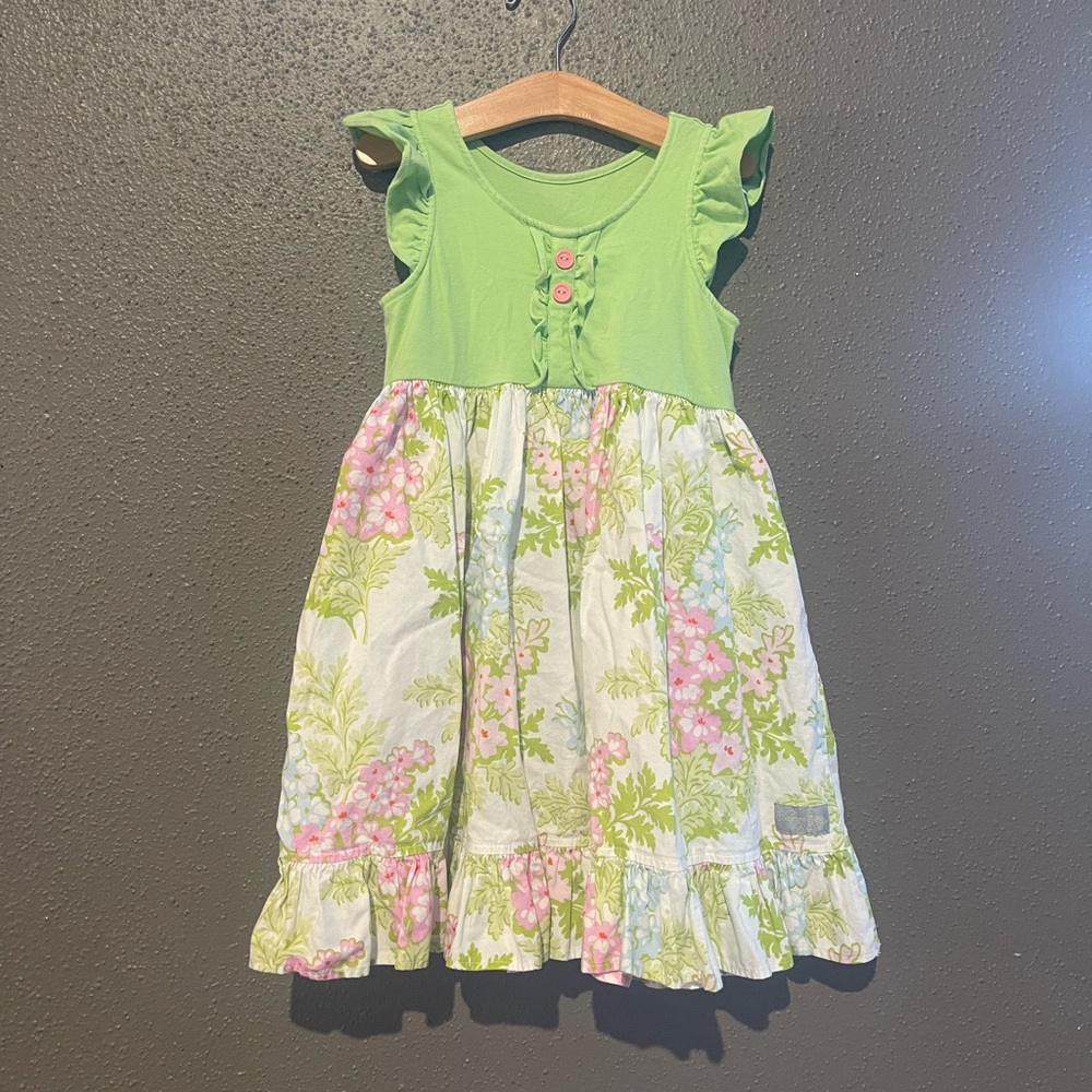 Eleanor Rose Kirby Dress- Hydrangeas - Picture 2 of 8